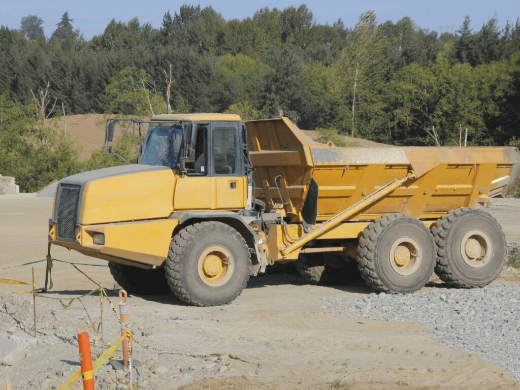 articulated dump truck 2