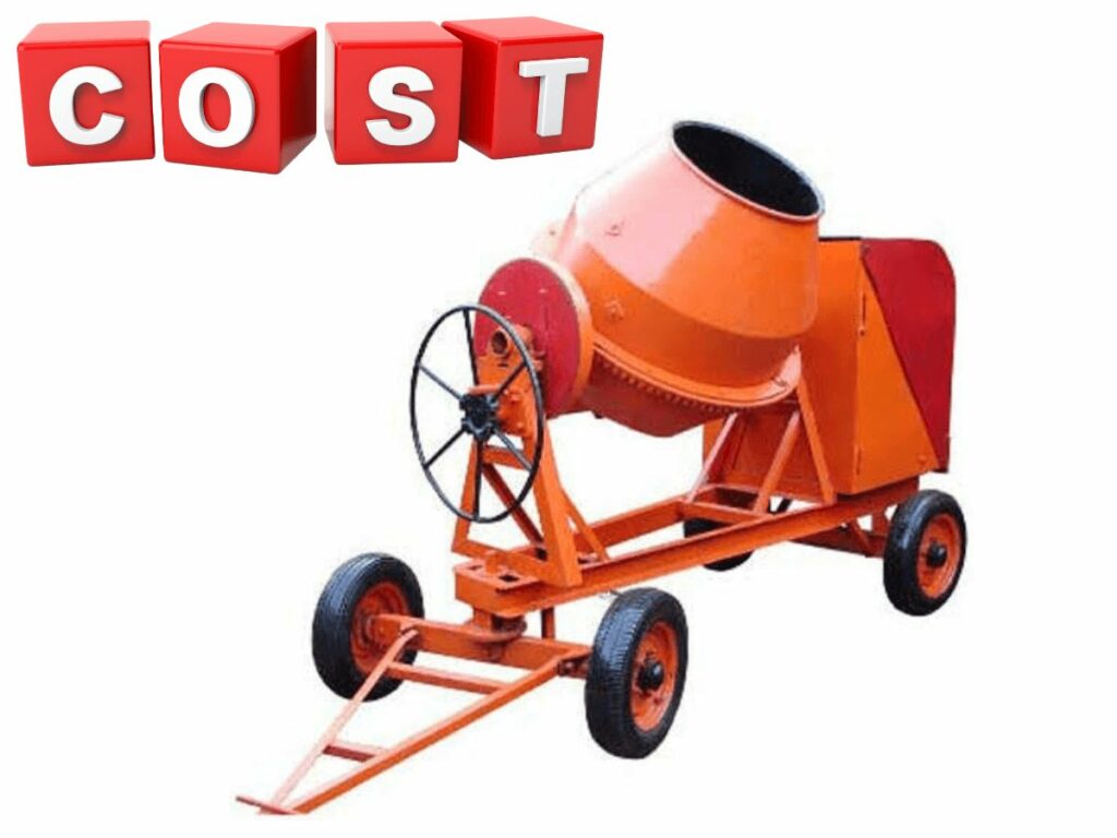 concrete mixer machine price 4