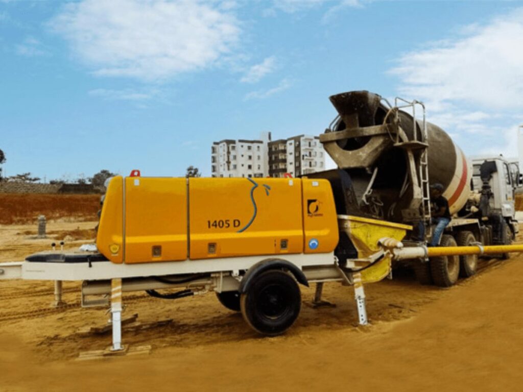 concrete pump machine 3