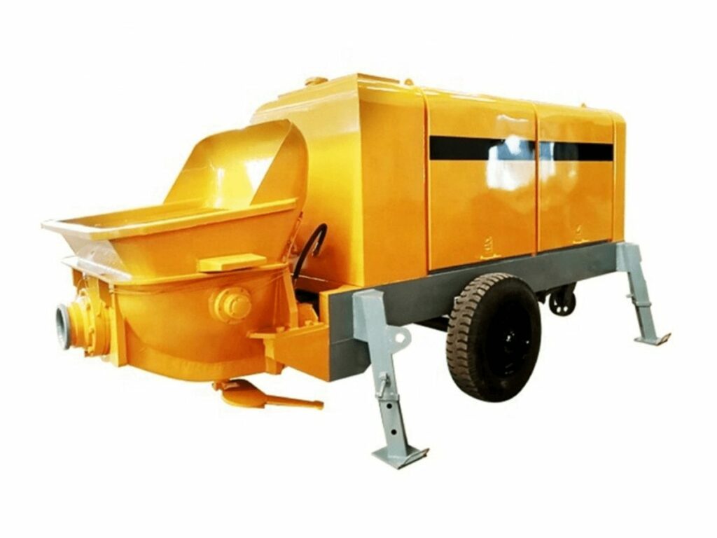 concrete pump trailer 6