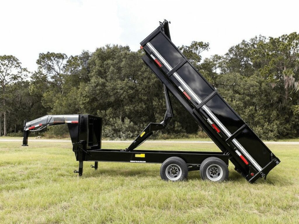 flatbed dump truck 3