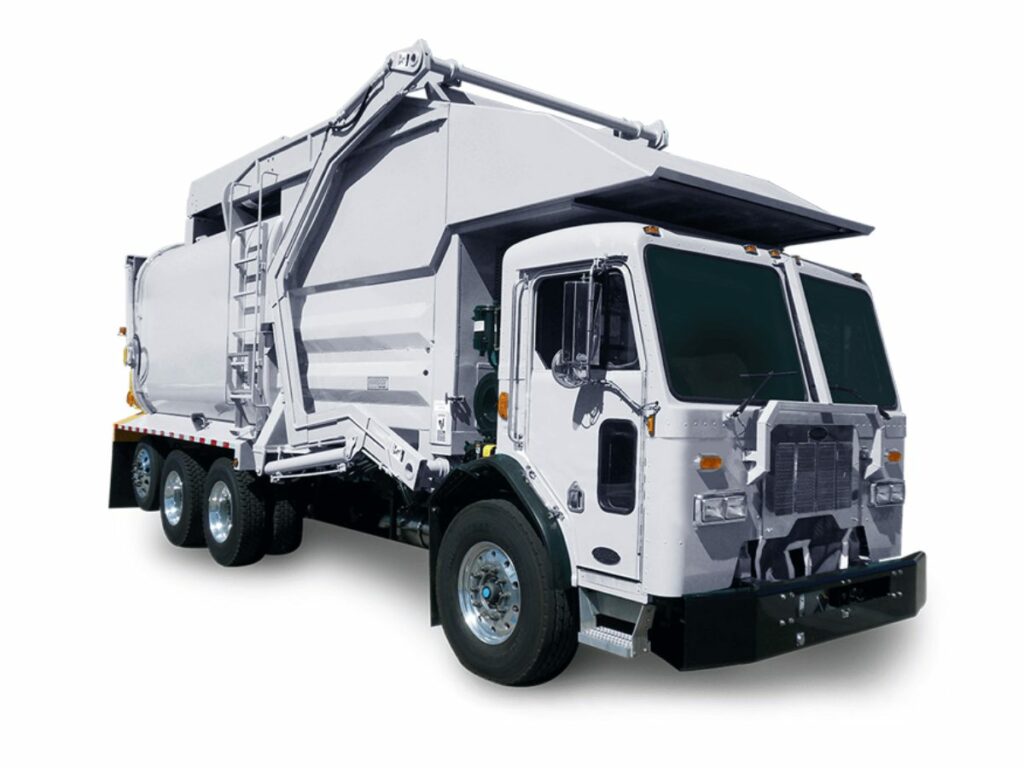 front loader garbage truck 2