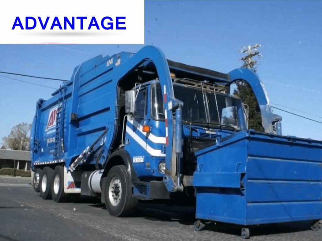 front loader garbage truck 4