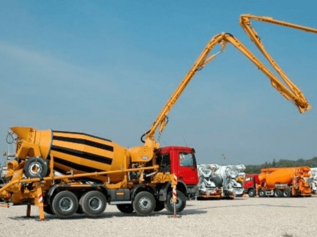 ready mix concrete pump 2