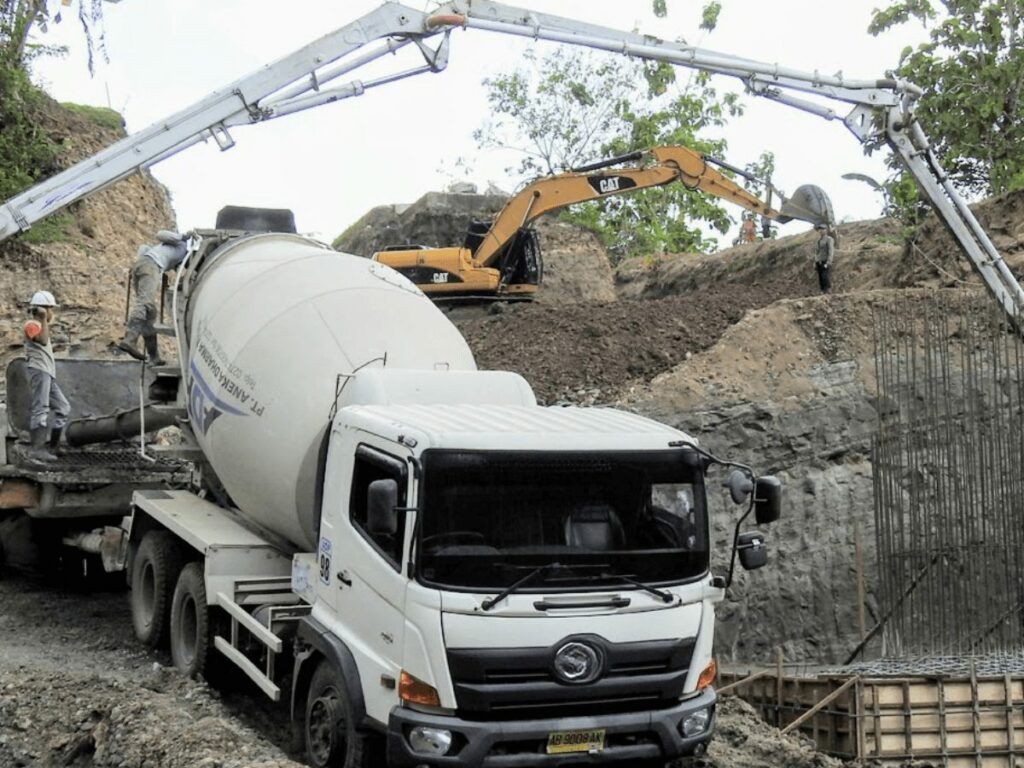 ready mix concrete pump 4