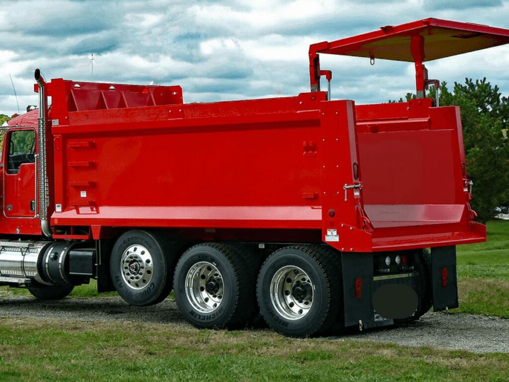 tandem dump truck 5 2